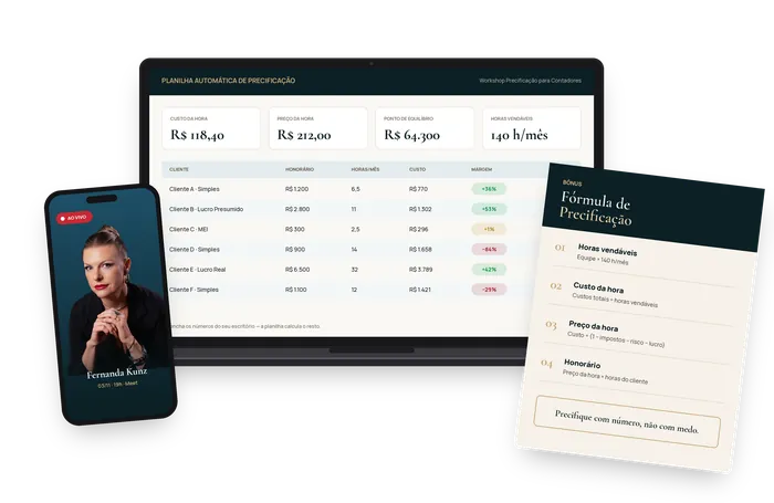 Planilha Automática e Fórmula de Precificação